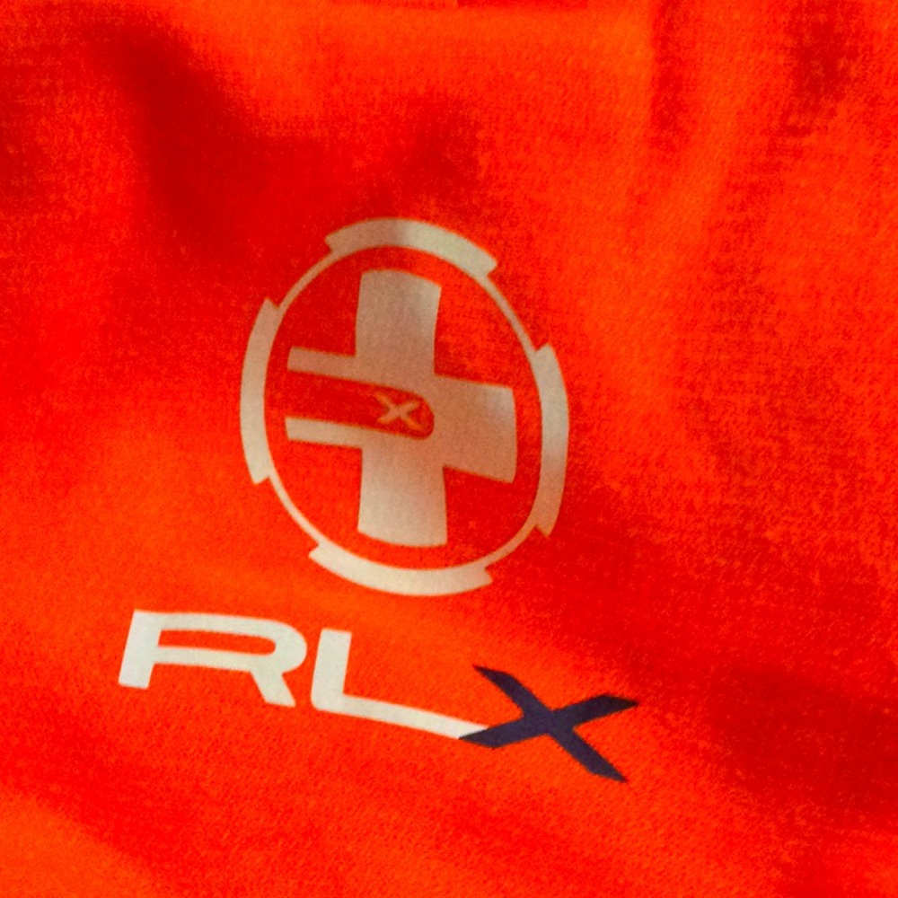 Vintage RLX Ralph Lauren Neon hoodie men’s large - Picture 2 of 10